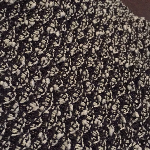Bar III Black and White Marled Textured Sweater - Picture 7 of 7
